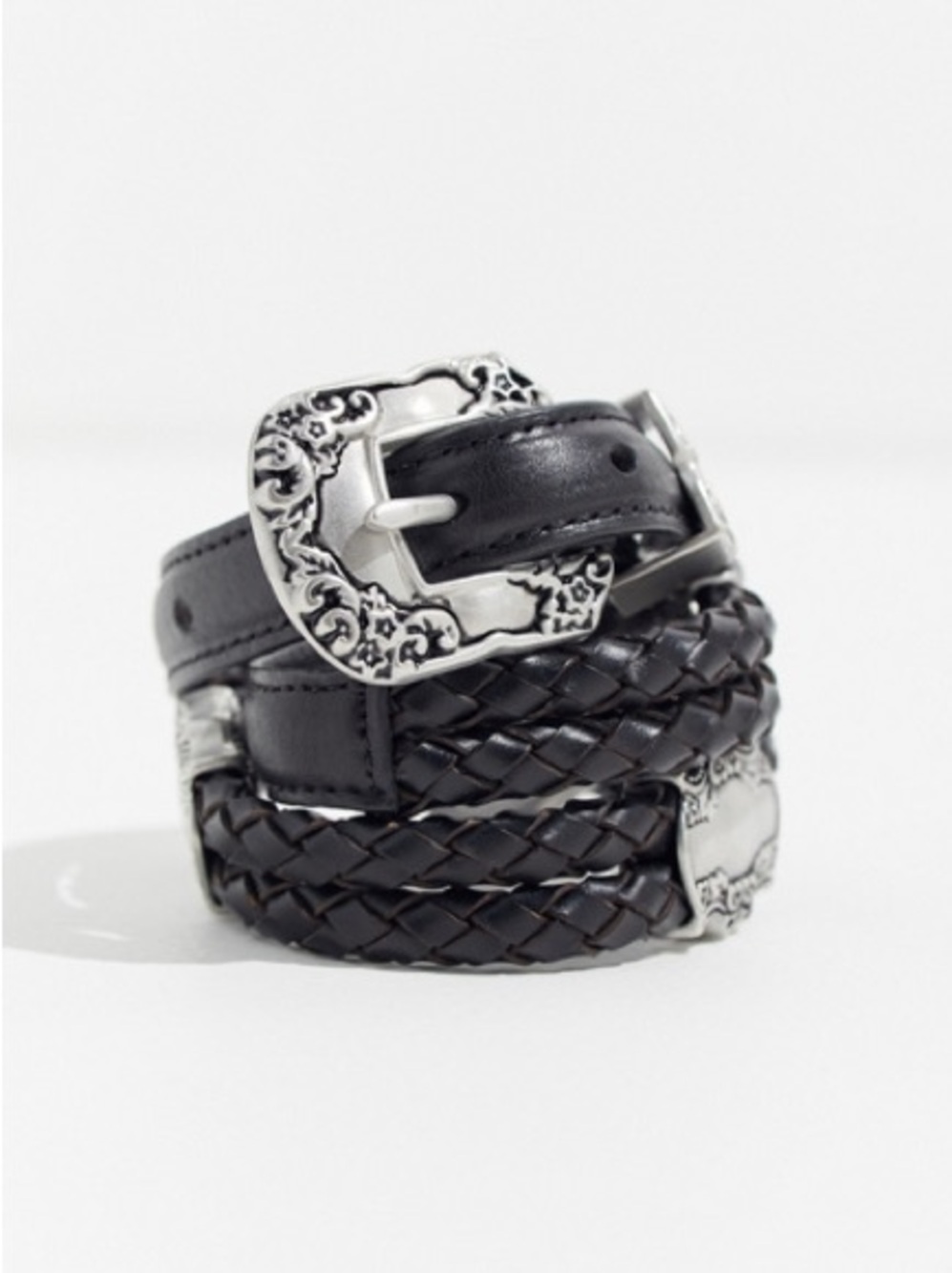 Urban Outfitters Braided Western Belt